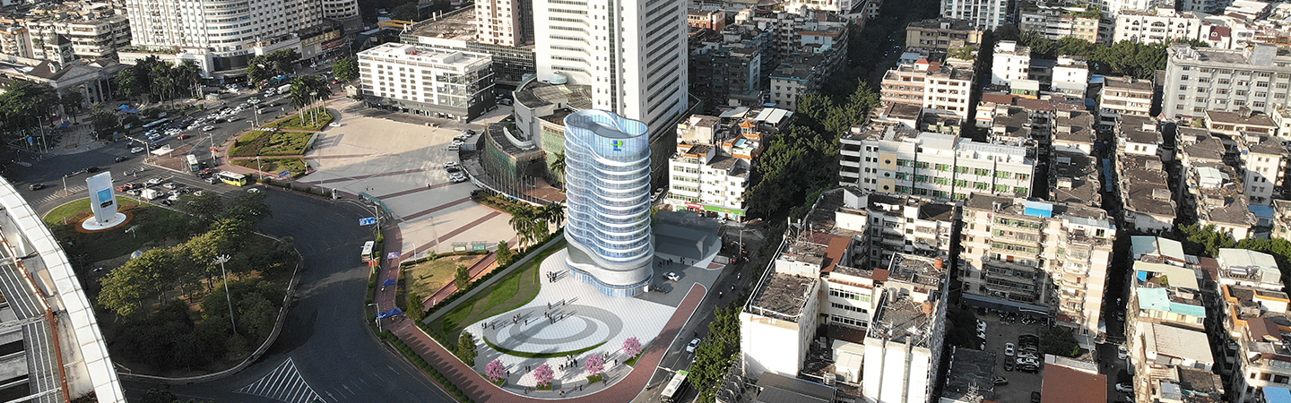 酷炫！深圳偉創(chuàng)17層圓形塔庫震撼登場！